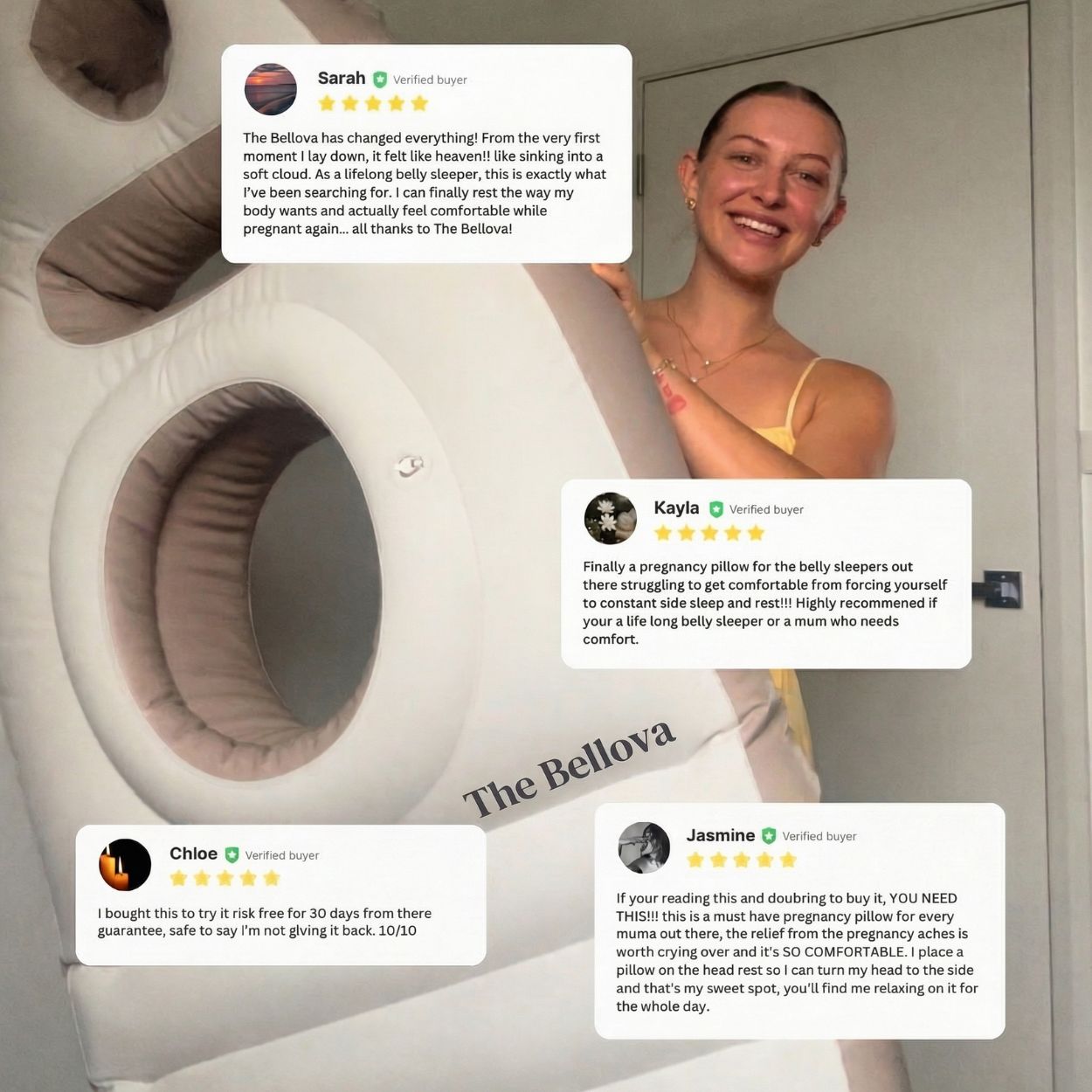 Belly Sleep Pregnancy Pillow
